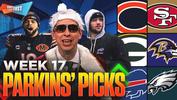 Caleb Williams, Bears WILL upset 49ers to keep Danny's hot, undefeated streak alive in Parkins' Picks 😤 | First Things First