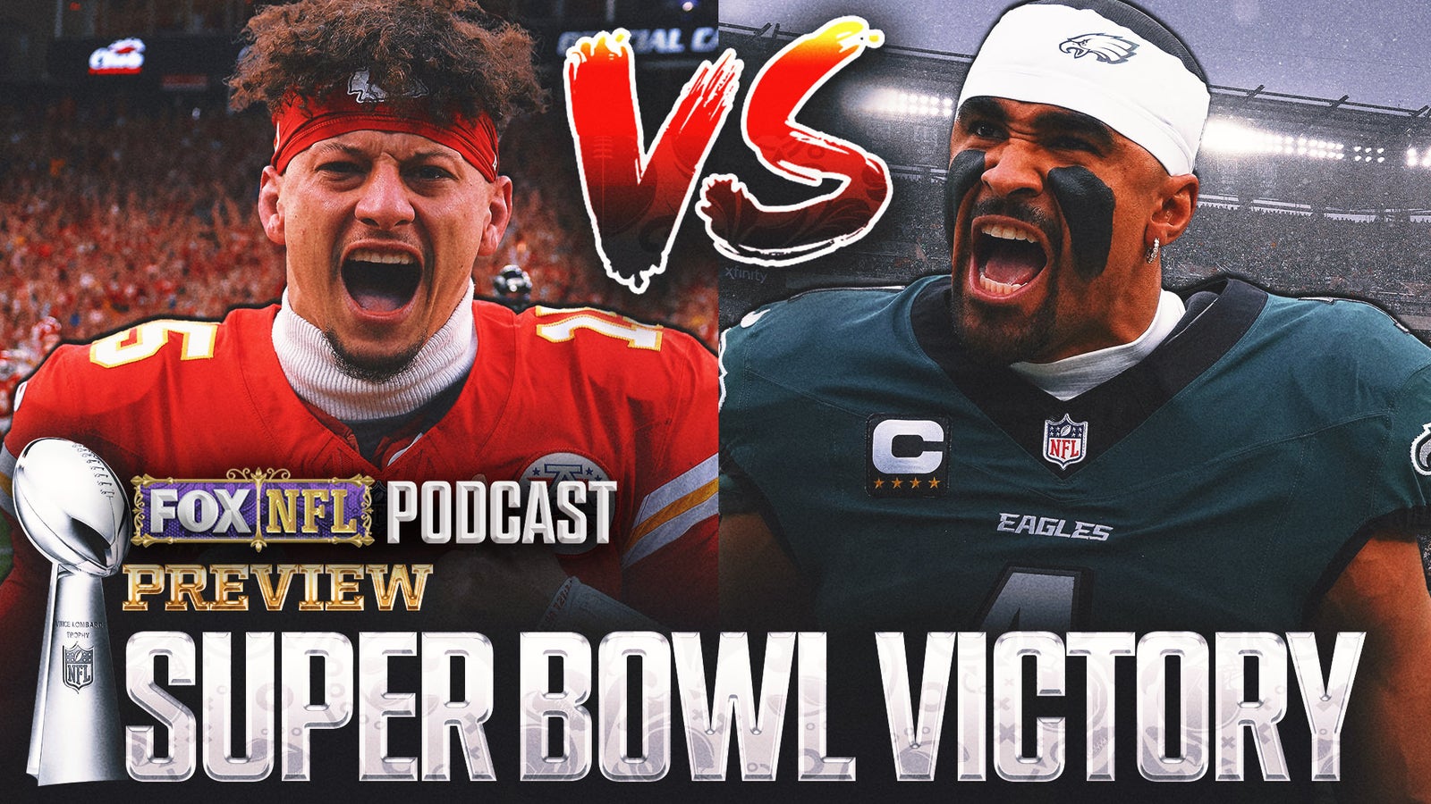 Jalen Hurts or Patrick Mahomes: Who will lead their team to Super Bowl glory? 