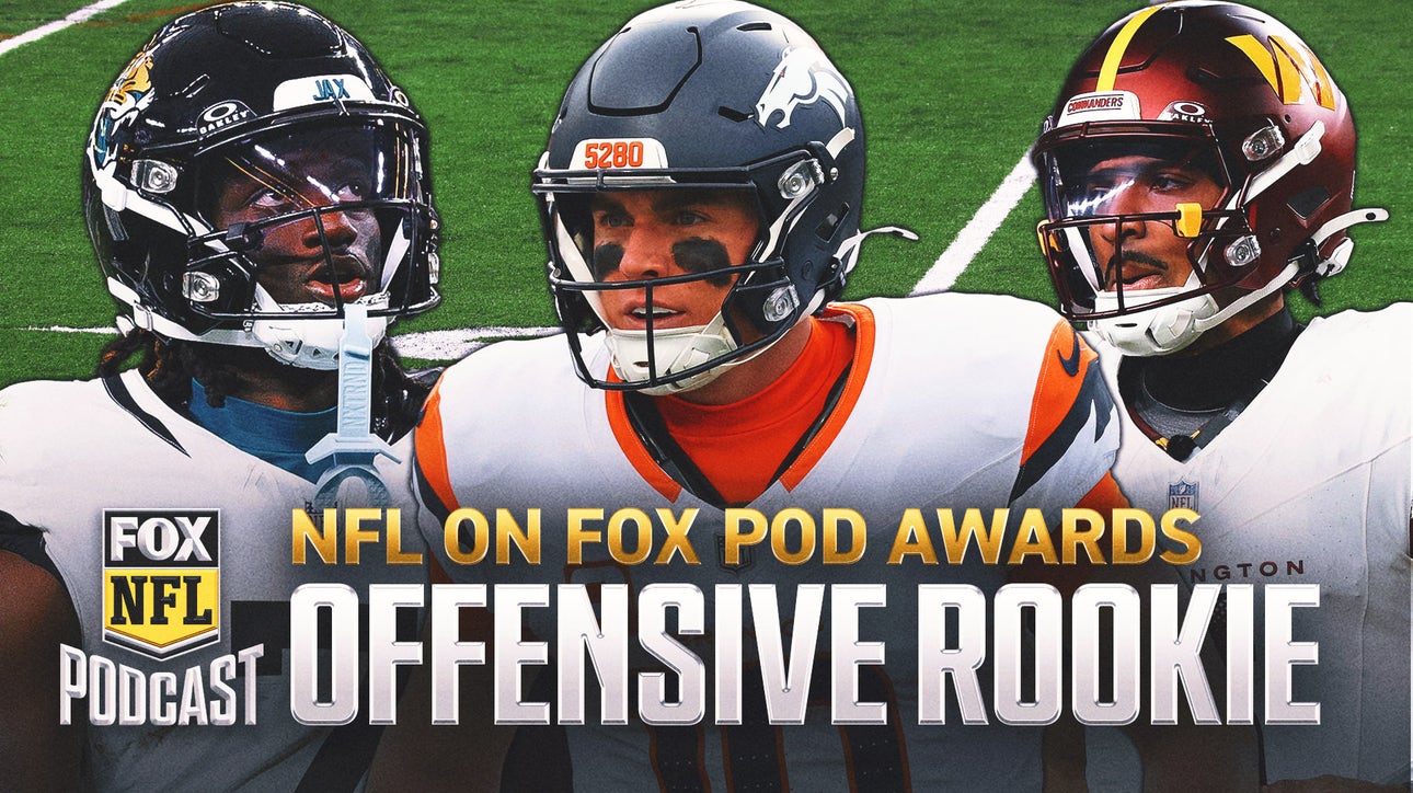 Jayden Daniels, Brian Thomas Jr. and Bo Nix headline NFL on FOX's rookie award | NFL on FOX Pod