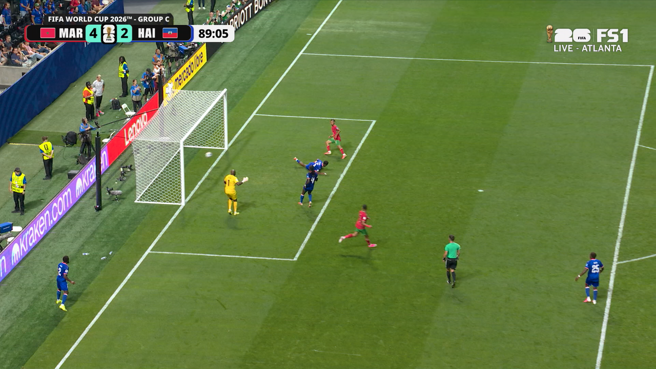 Gessime Yassine scores late goal, helping Morocco clinch 4-2 win vs Haiti | 2026 FIFA World Cup™