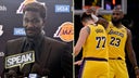 Is this Lakers squad Luka Doncic's team with Deandre Ayton not receiving a text from LeBron? | Speak