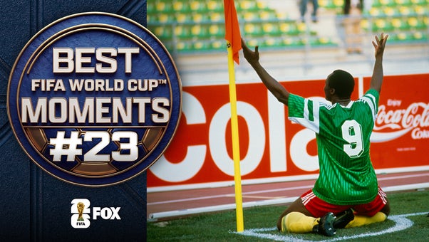 It's Milla Time! The 38-Year-Old Who STUNNED the World 🌎🇨🇲 No. 23 in Best FIFA World Cup™ Moments