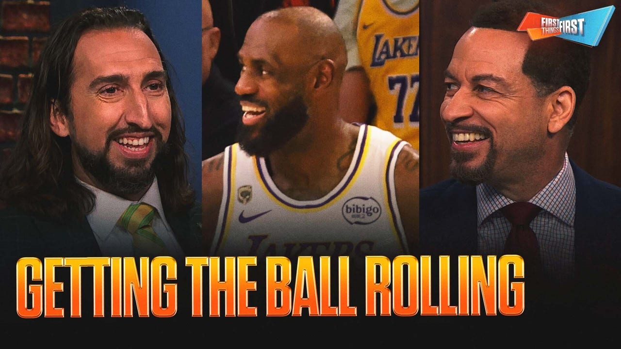 NBA Opening Night & Christmas Day schedules are ‘DELICIOUS’ with LeBron vs. Knicks & Lakers | FTF