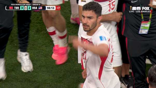 Türkiye's Kaan Ayhan scores stoppage time goal to defeat United States | 2026 FIFA World Cup™