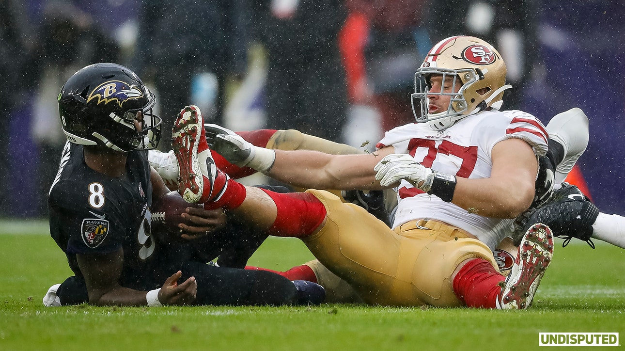 Ravens feel disrespected being underdogs vs. 49ers on Christmas Day | Undisputed