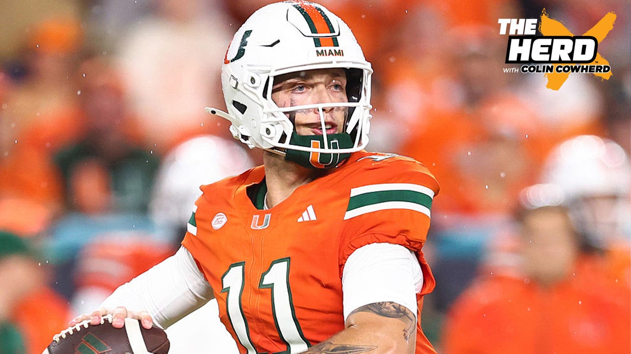 Carson Beck throws for 205 yards and 2 TDs in Miami's 27-24 win vs. Notre Dame, is the ACC back? | The Herd