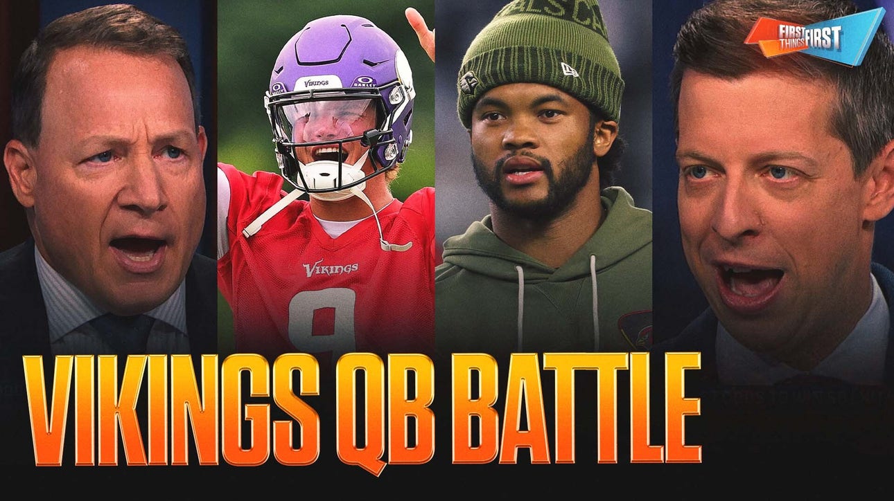 Kyler Murray vs. J.J. McCarthy Vikings QB battle, Are the Falcons already in trouble? | FTF