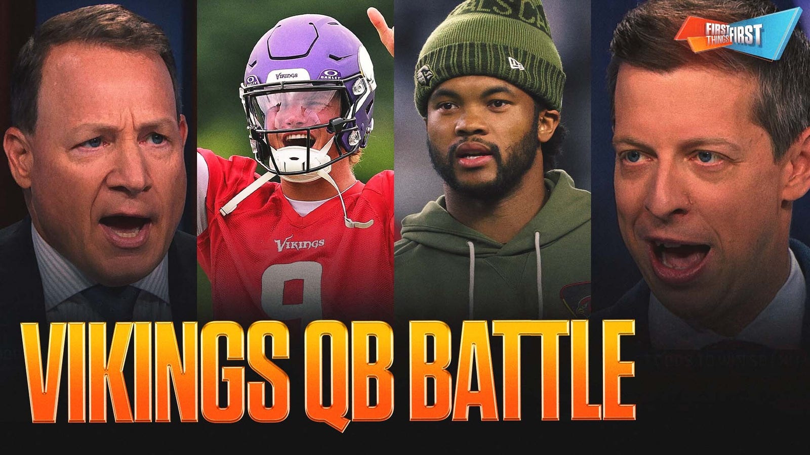 Kyler Murray vs. J.J. McCarthy Vikings QB battle, Are the Falcons already in trouble? | FTF