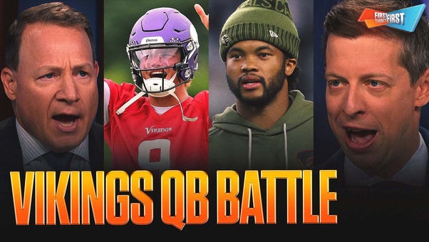 Kyler Murray vs. J.J. McCarthy Vikings QB battle, Are the Falcons already in trouble? | FTF