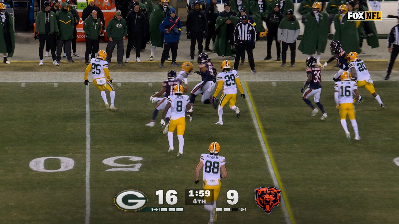 Bears recover onside kick and score CLUTCH TD, forcing overtime vs. Packers | NFL Highlights