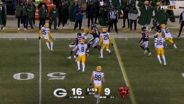 Bears recover onside kick and score CLUTCH TD, forcing overtime vs. Packers | NFL Highlights