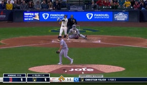 Brewers' Christian Yelich belts a WALK-OFF grand slam vs. Red Sox