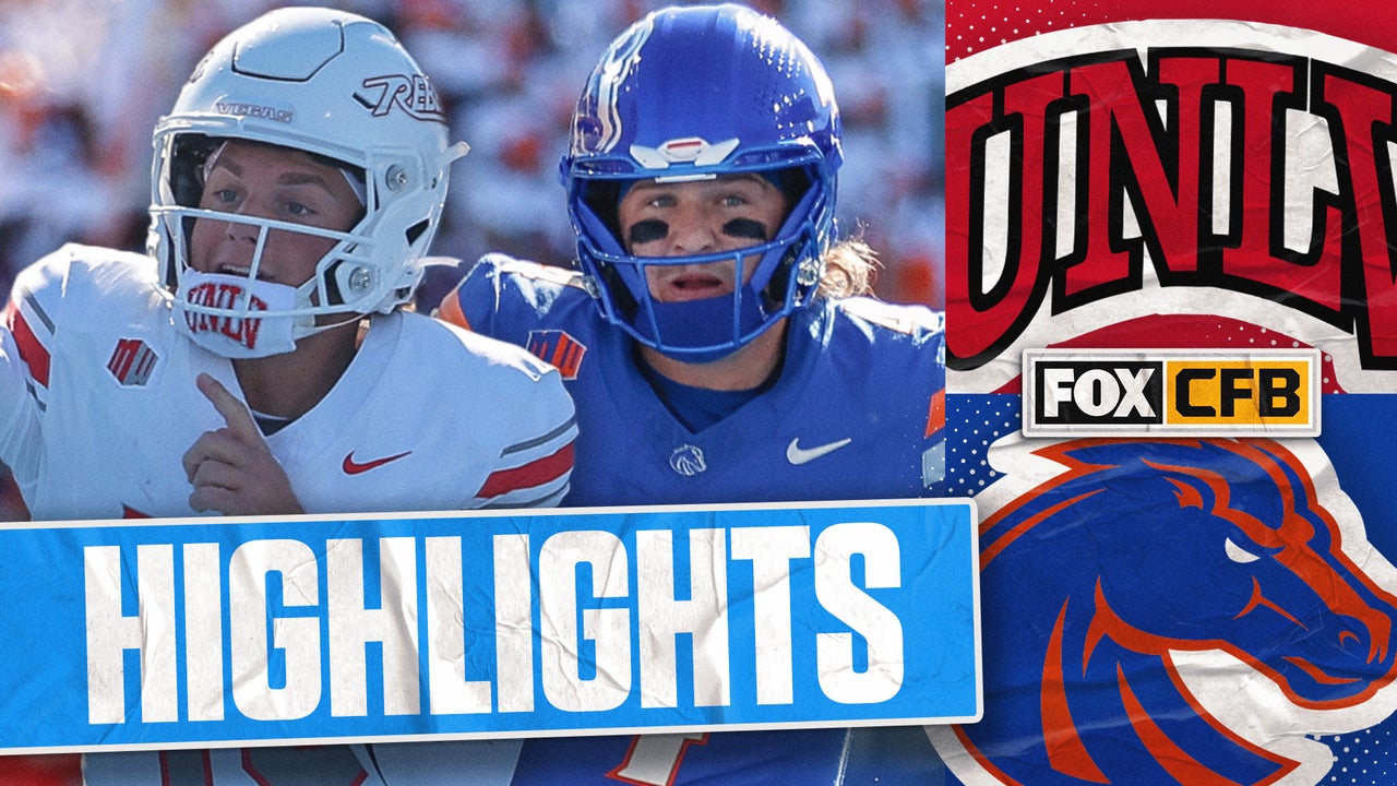 リデル　スピードアイコンL（NCAA Boise State Broncos） UNLV Rebels vs. Boise State Broncos Highlights | FOX College