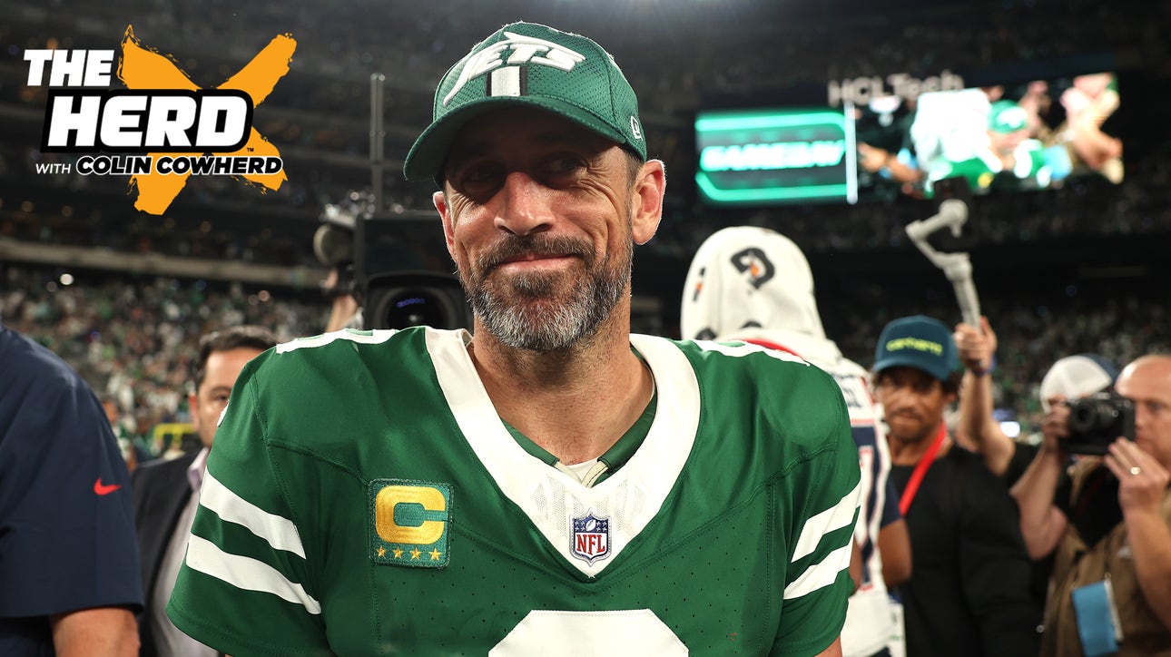 Jets beat Patriots 24-3 led by Aaron Rodgers’ 2 TDs | The Herd