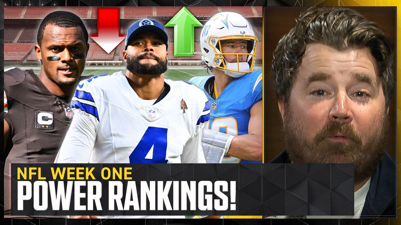 Power Rankings: Dak Prescott & Cowboys rise, Chargers, & Deshaun Watson, Browns fall | NFL on FOX