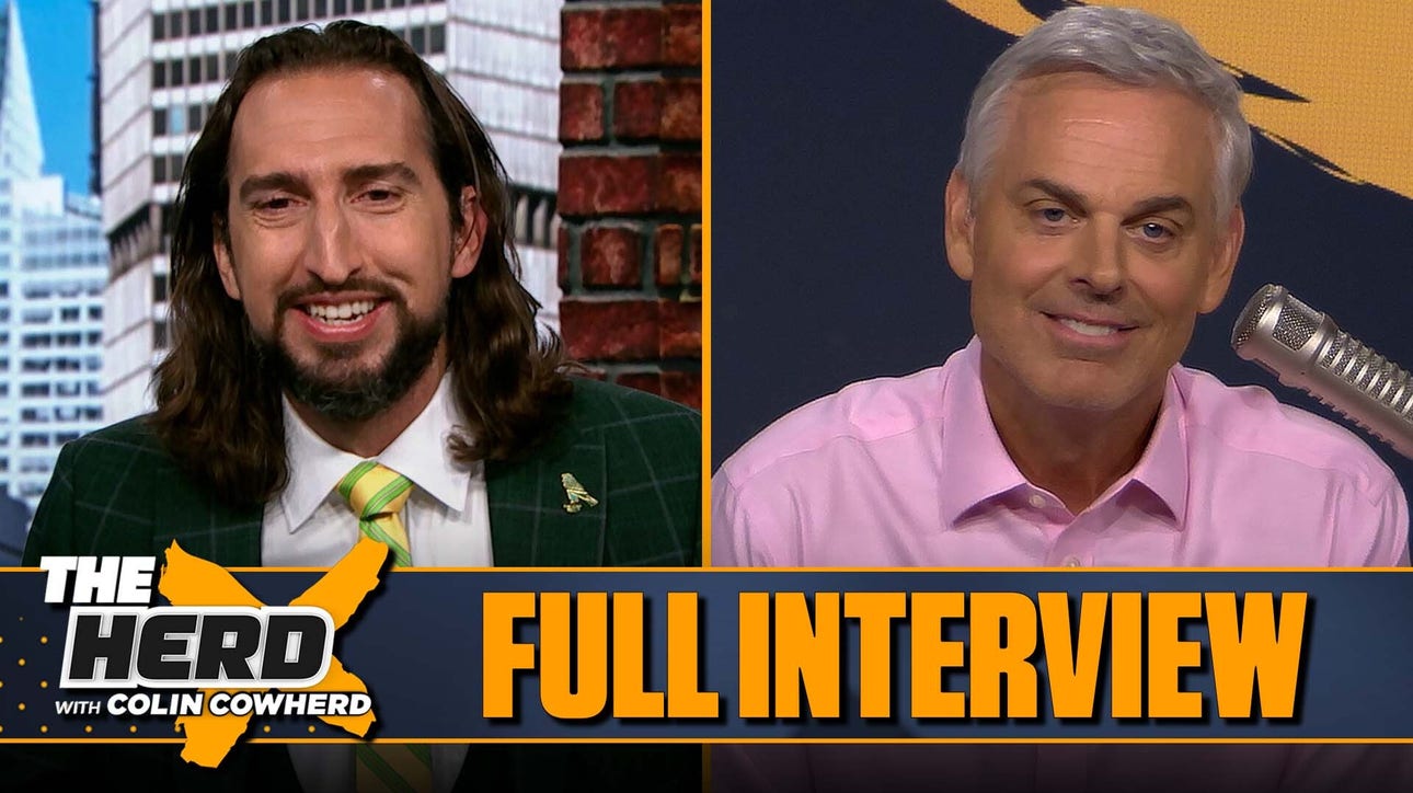 Nick Wright on Caleb Williams & Bears, Colin's Division Winners, LeBron | FULL INTERVIEW | The Herd