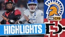 San José State Spartans vs. San Diego State Aztecs Highlights | FOX College Football