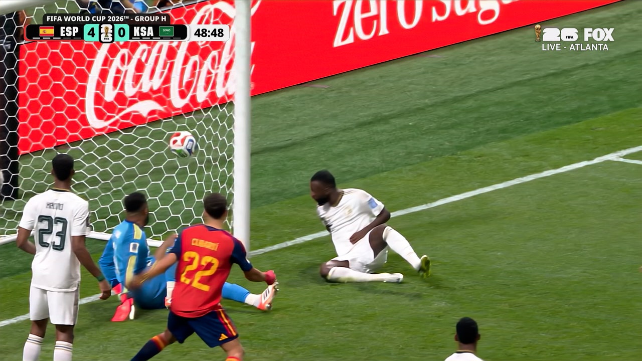Spain's lead extends through Saudi Arabia's own goal | 2026 FIFA World Cup™