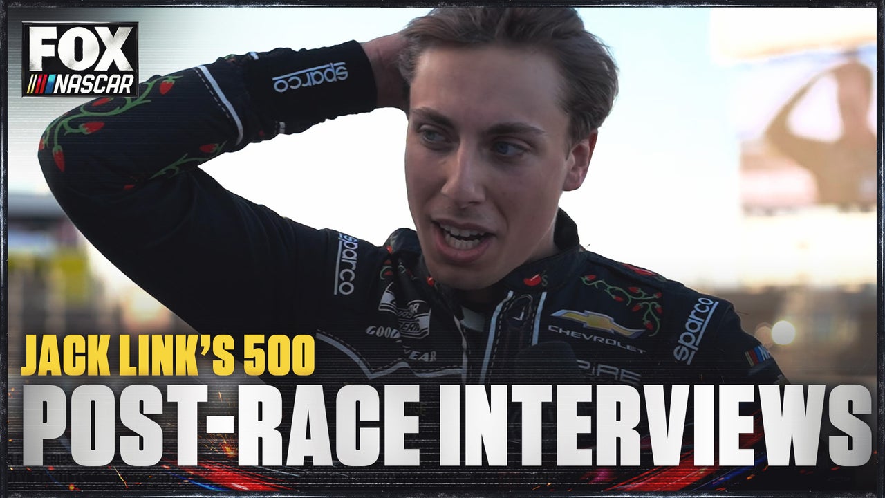 Carson Hocevar, Chris Buescher and More after the Jack's Link 500 at Talladega 🎤 NASCAR on FOX