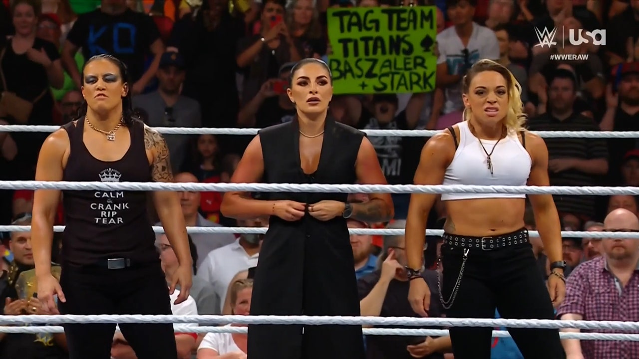 Sonya Deville officially teams up with Shayna Baszler, Zoey Stark in return to the ring | WWE on FOX
