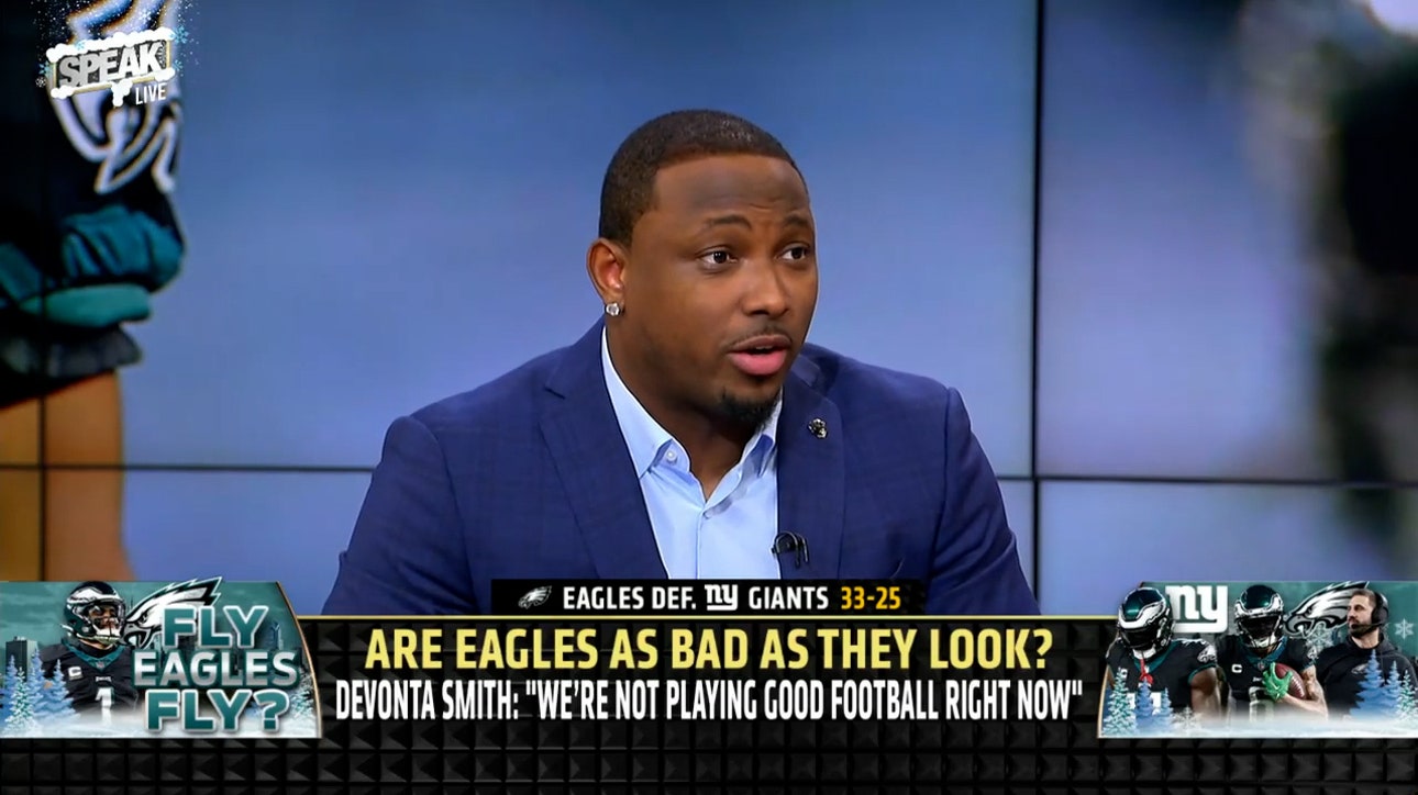 DeVonta Smith expresses frustration over Eagles: 'We're not playing good football right now' | SPEAK