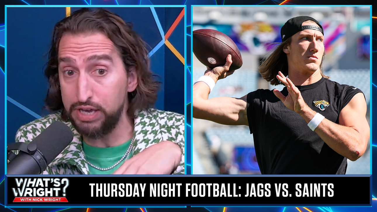 Any doubts about Trevor Lawrence ahead of Jags vs. Saints?  | What’s Wright?