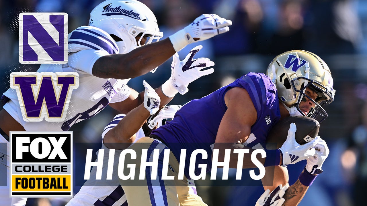 Northwestern Wildcats vs. Washington Huskies Highlights | FOX College Football