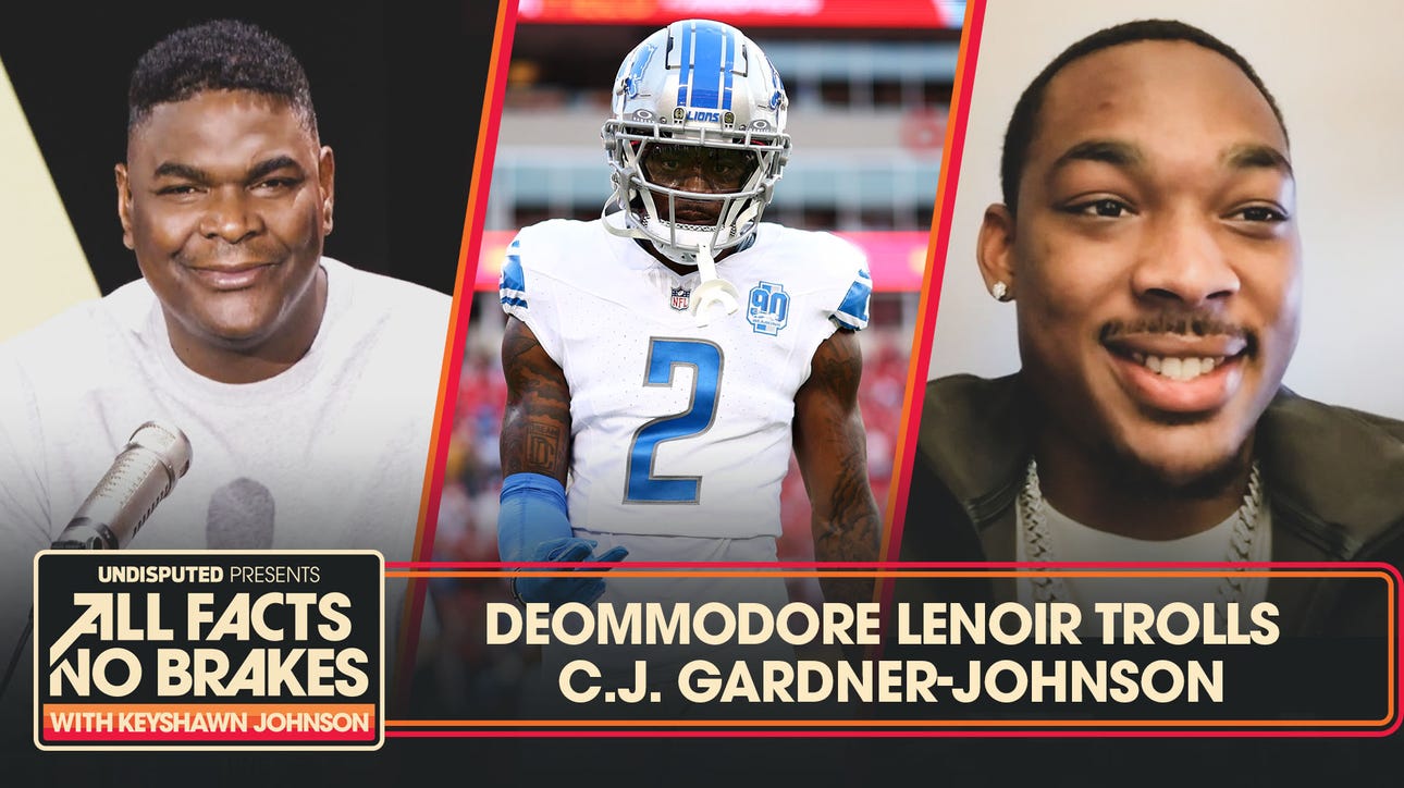 Deommodore Lenoir trolls CJ Gardner-Johnson after 49ers win over Lions | All Facts No Brakes
