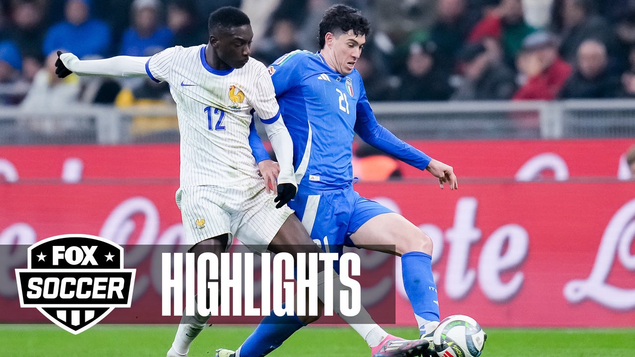 Italy Vs. France UEFA Nations League Highlights | FOX Soccer | FOX Sports