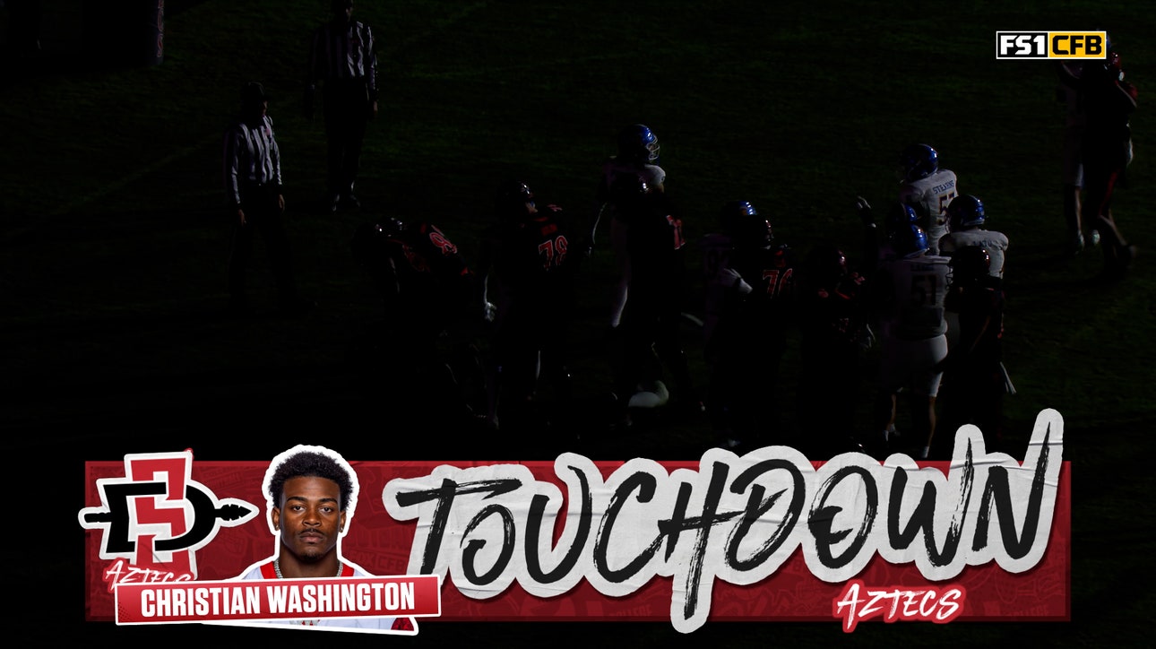 SDSU’s Christian Washington rushes for eight-yard TD, sealing win over SJSU