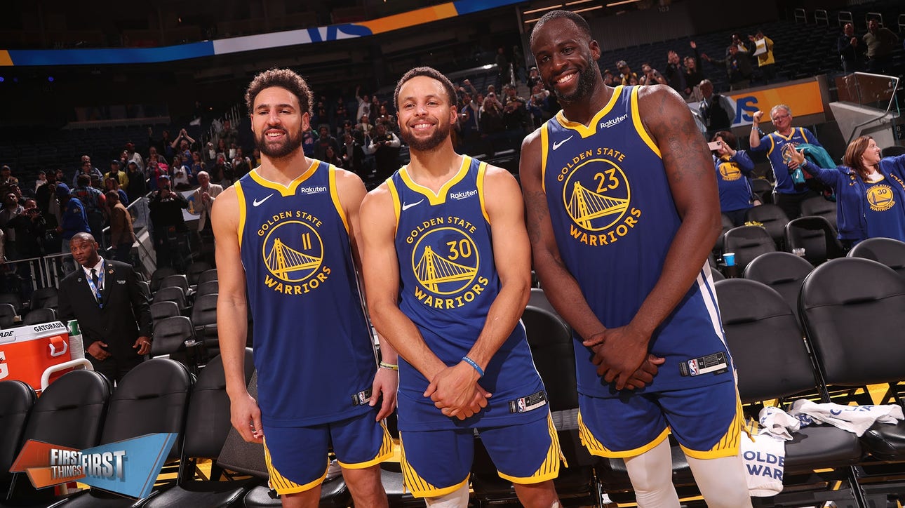 Warriors vs. Kings in NBA Play-In Tournament: what's at stake for GS Big 3? | First Things First