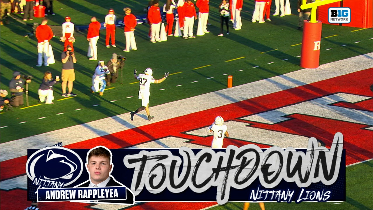 Penn State's Ethan Grunkemeyer finds Andrew Rappleyea for 53-yard TD, tying up game vs. Rutgers