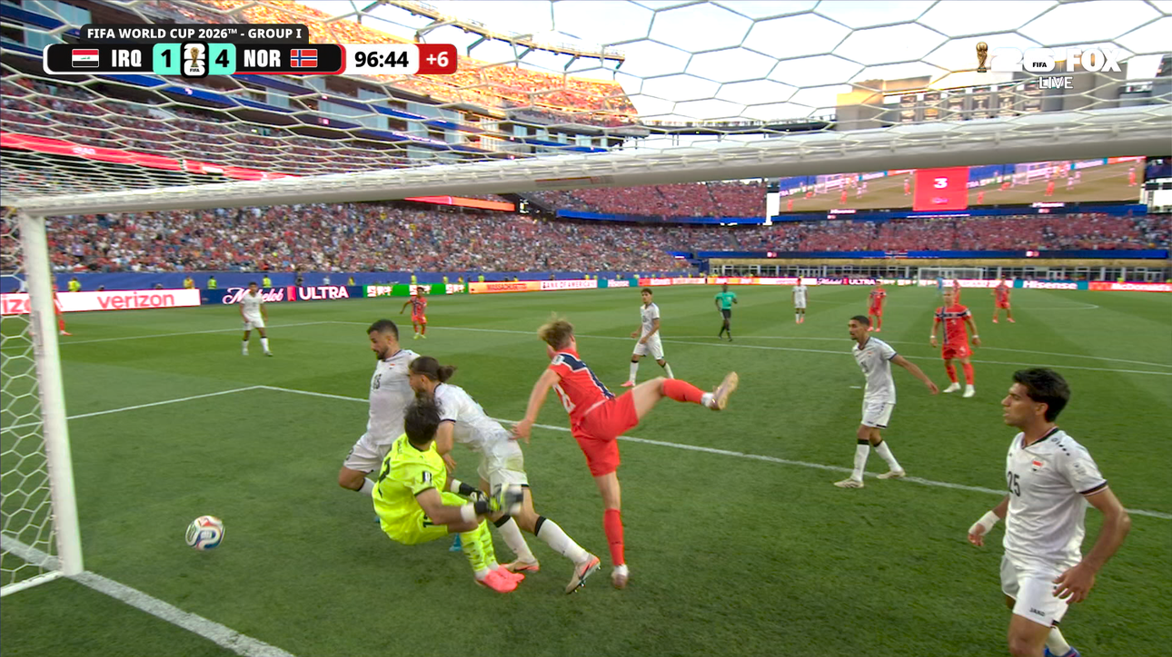 Norway extends lead through Iraq’s own goal in stoppage time | 2026 FIFA World Cup™