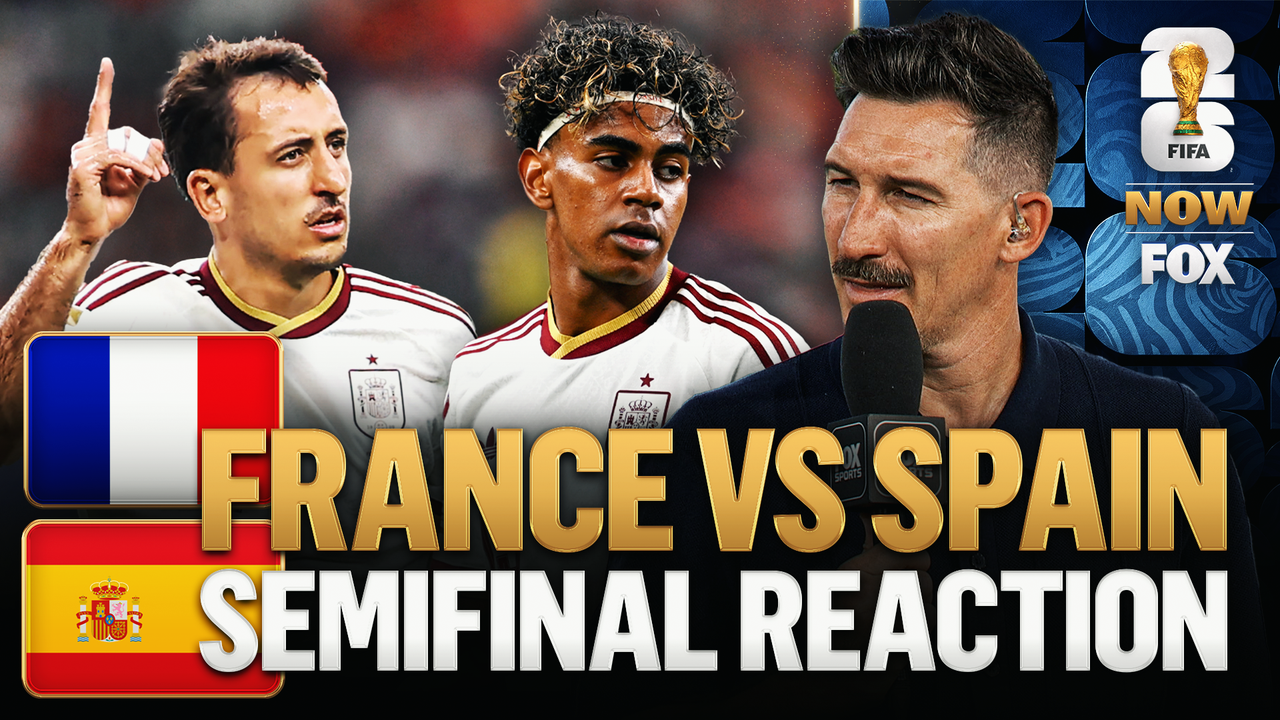 SPAIN STUNS FRANCE 👀🇪🇸 INSTANT REACTION to La Roja's 2-0 W to advance to FIFA World Cup Final ⚽️