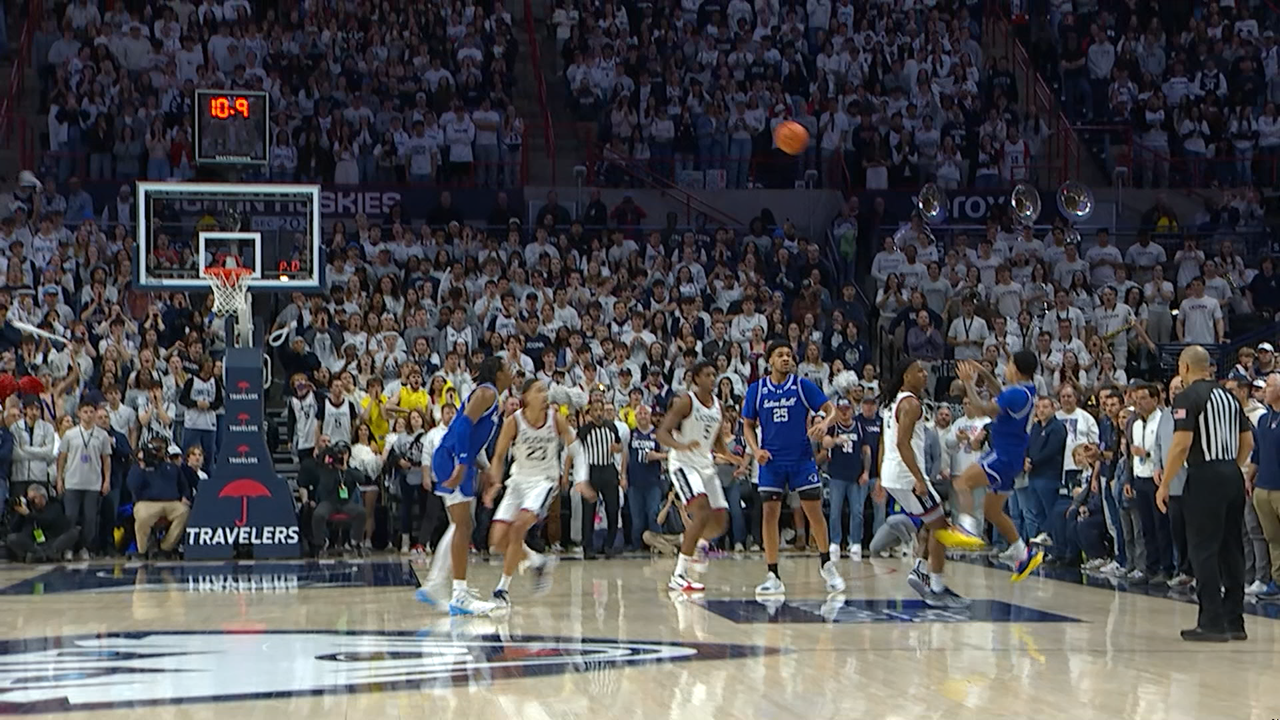 UConn makes defensive stand to defeat Seton Hall 