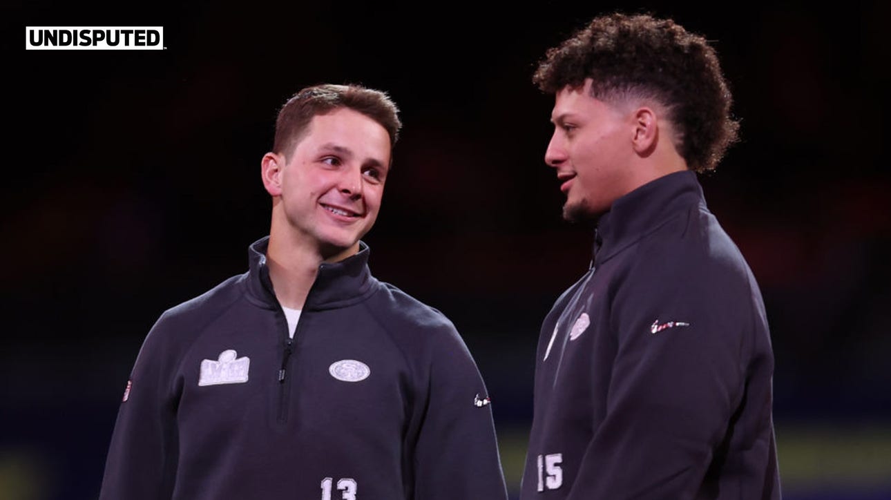 Is Patrick Mahomes or Brock Purdy under more pressure to win Super Bowl LVIII? | Undisputed