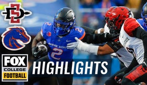 San Diego State Aztecs vs. No. 15 Boise State Broncos Highlights | FOX College Football