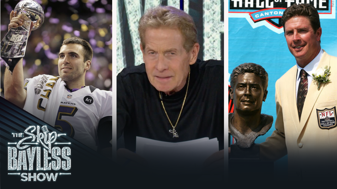 Joe Flacco’s career over Dan Marino’s career. Skip Bayless explains | The Skip Bayless Show