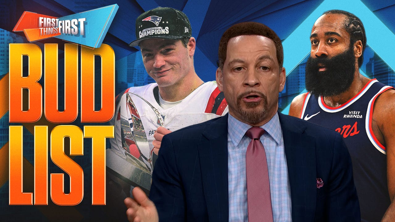 All eyes are on Drake Maye and Sam Darnold in Super Bowl LX, James Harden in Cleveland 👀 | First Things First