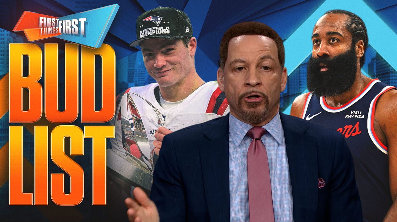 All eyes are on Drake Maye and Sam Darnold in Super Bowl LX, James Harden in Cleveland 👀 | First Things First