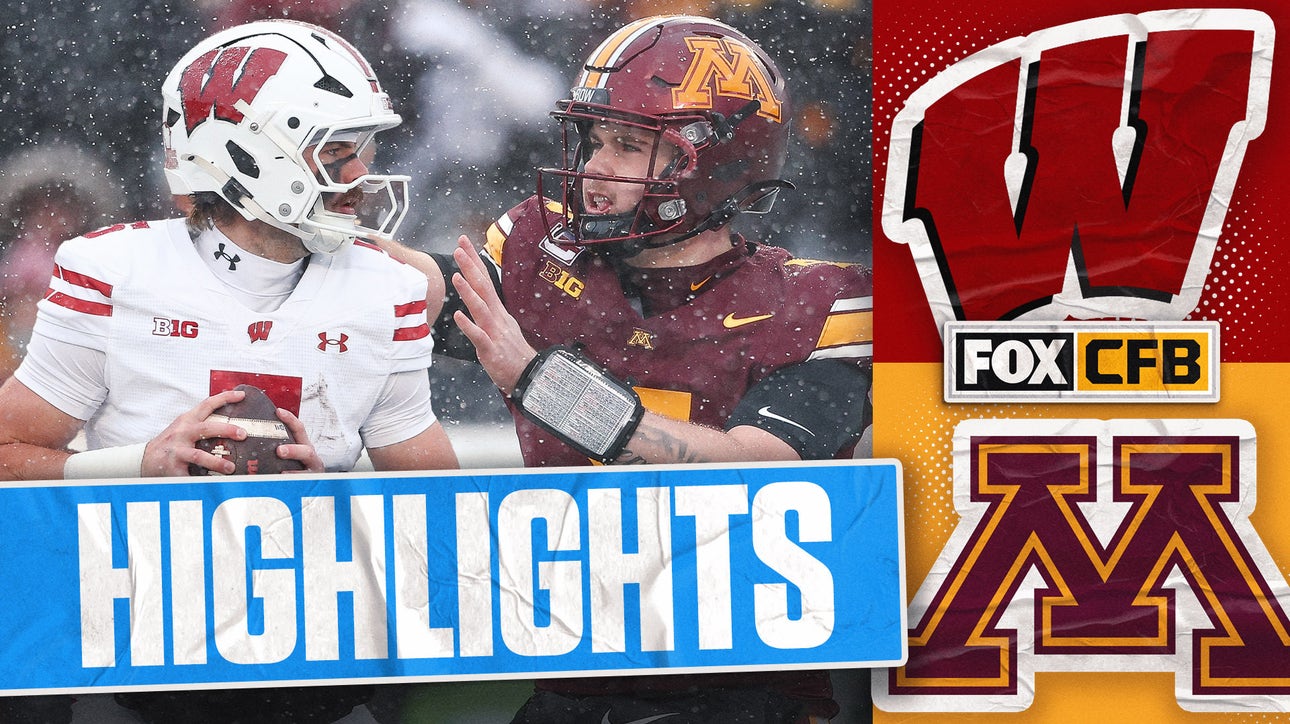 Wisconsin Badgers vs. Minnesota Golden Gophers Highlights 🏈 FOX College Football