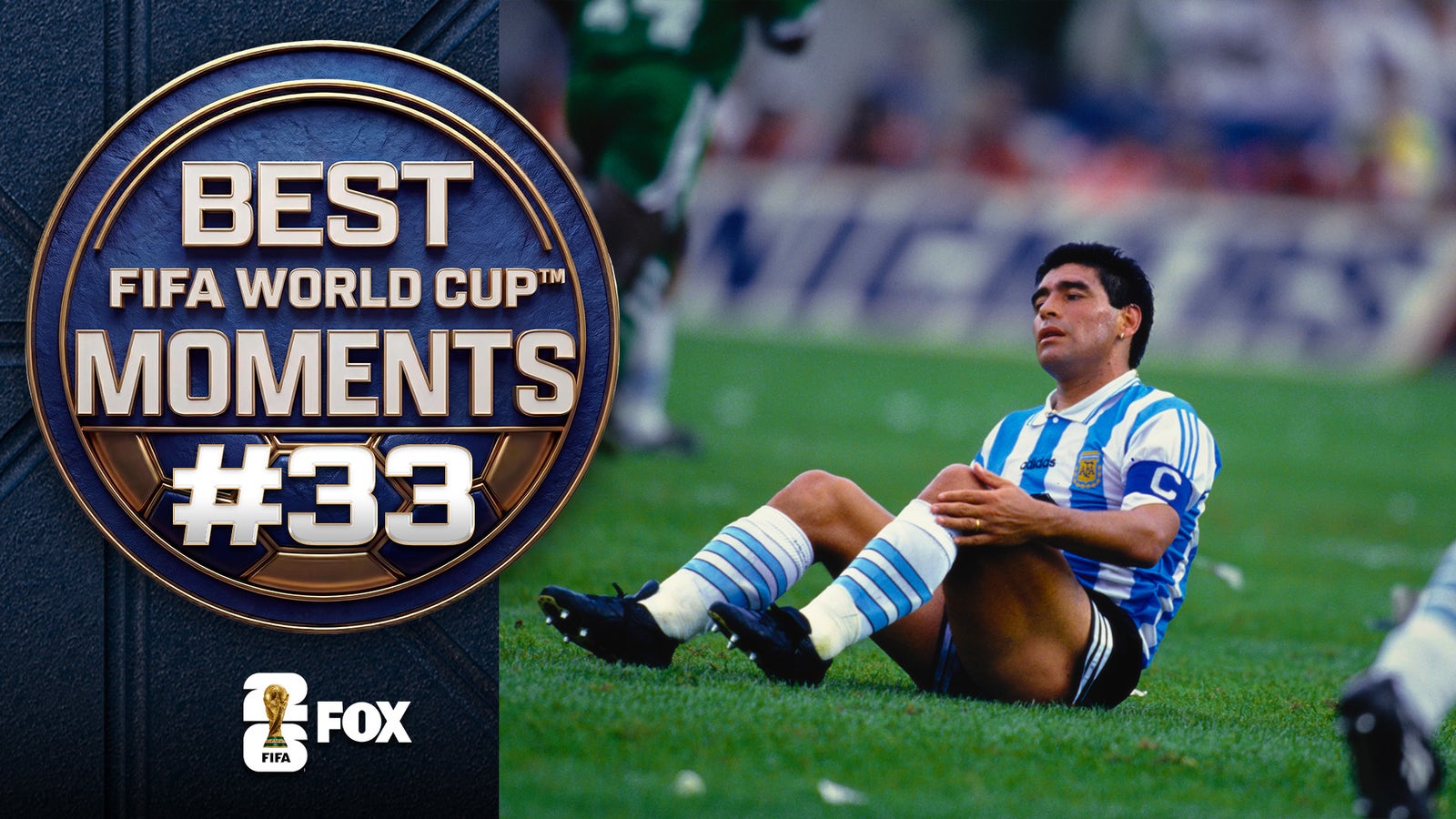 Maradona's Last World Cup Appearance 🇦🇷😢 No. 33 in Best FIFA World Cup™ Moments 
