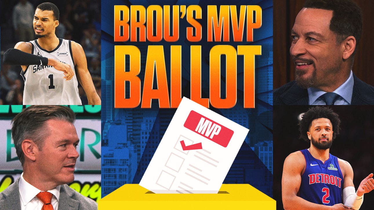 Cade Cunningham and Victor Wembanyama battle for votes in Chris Broussard's latest NBA MVP Ballot | First Things First