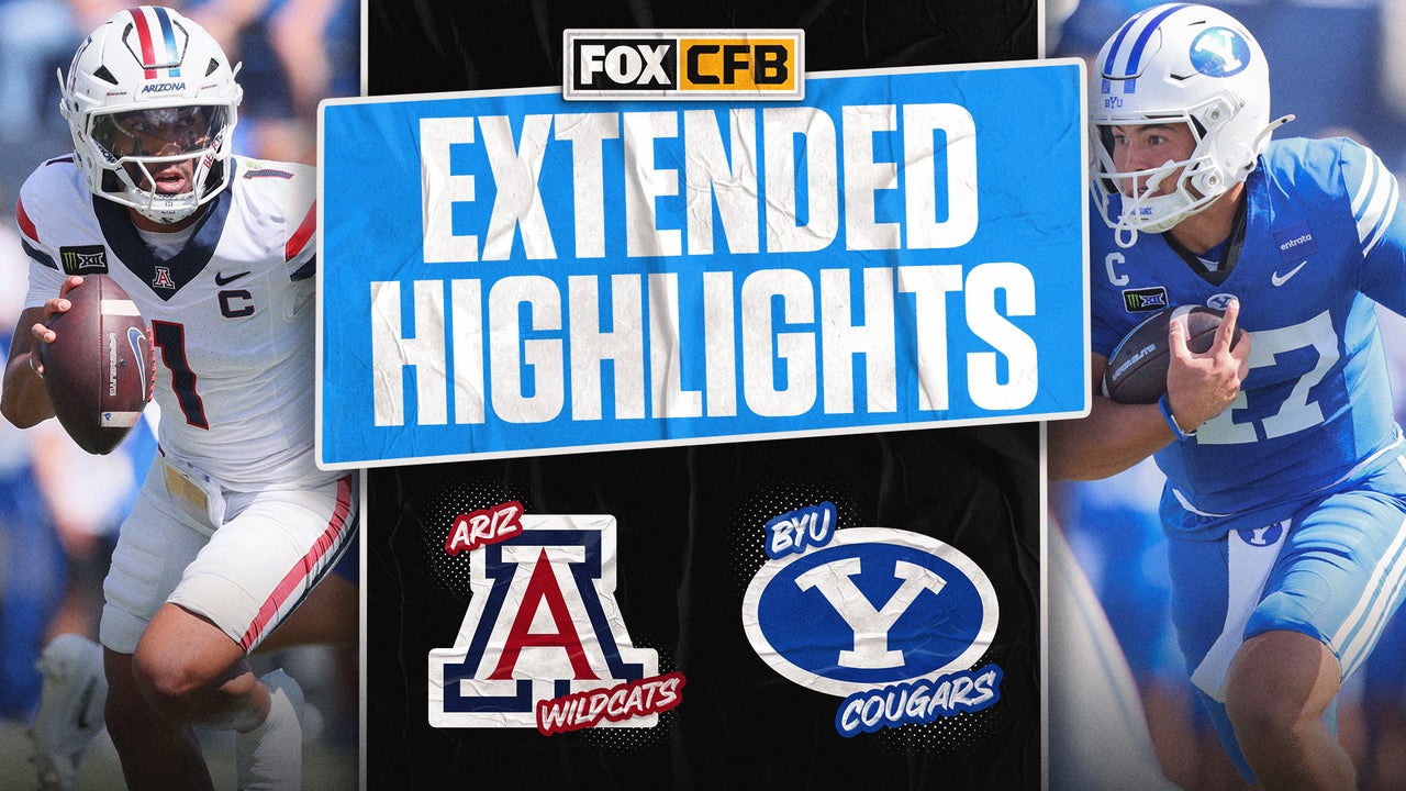 Arizona Wildcats vs No. 15 BYU Cougars Highlights 🏈 FOX College Football