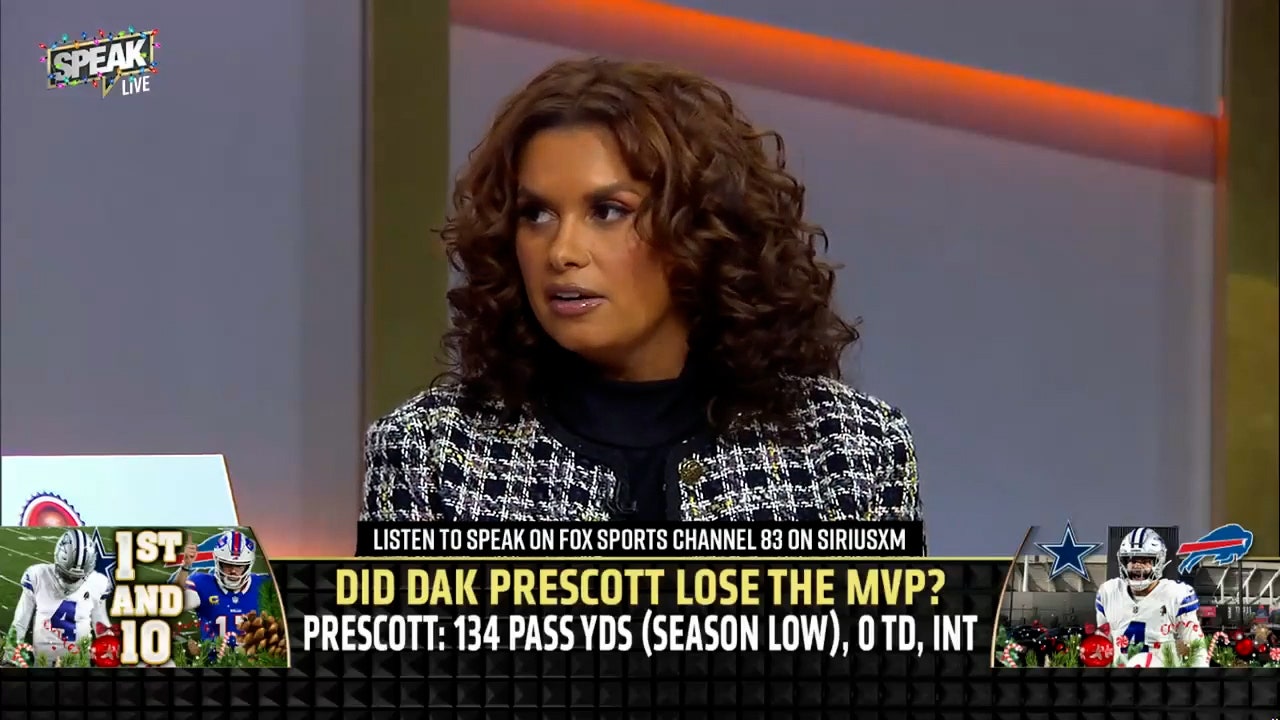 Did Dak Prescott lose the MVP after Cowboys 31-10 loss vs. Bills? | NFL | SPEAK