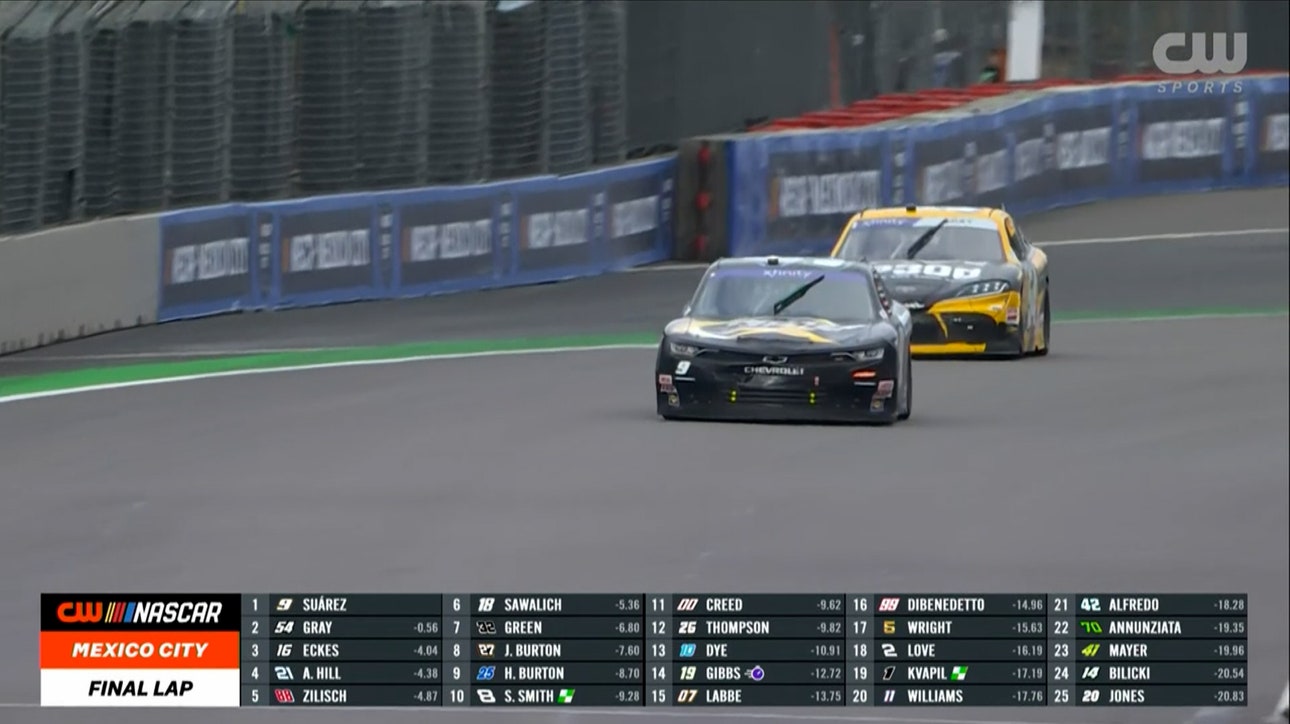 FINAL LAPS: Daniel Suárez wins The Chilango 150 at Autodromo Hermanos Rodriguez | NASCAR on FOX