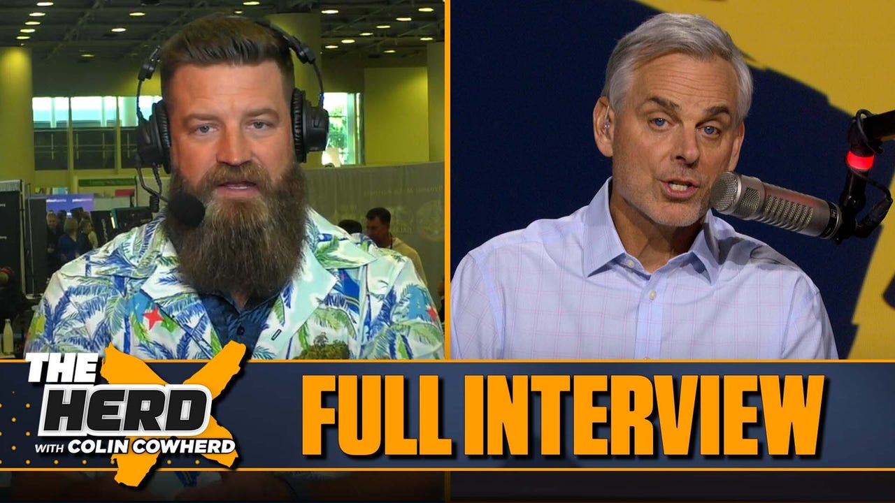 Ryan Fitzpatrick on Sam Darnold’s journey, Mendoza, SB LX predictions | FULL INTERVIEW | The Herd