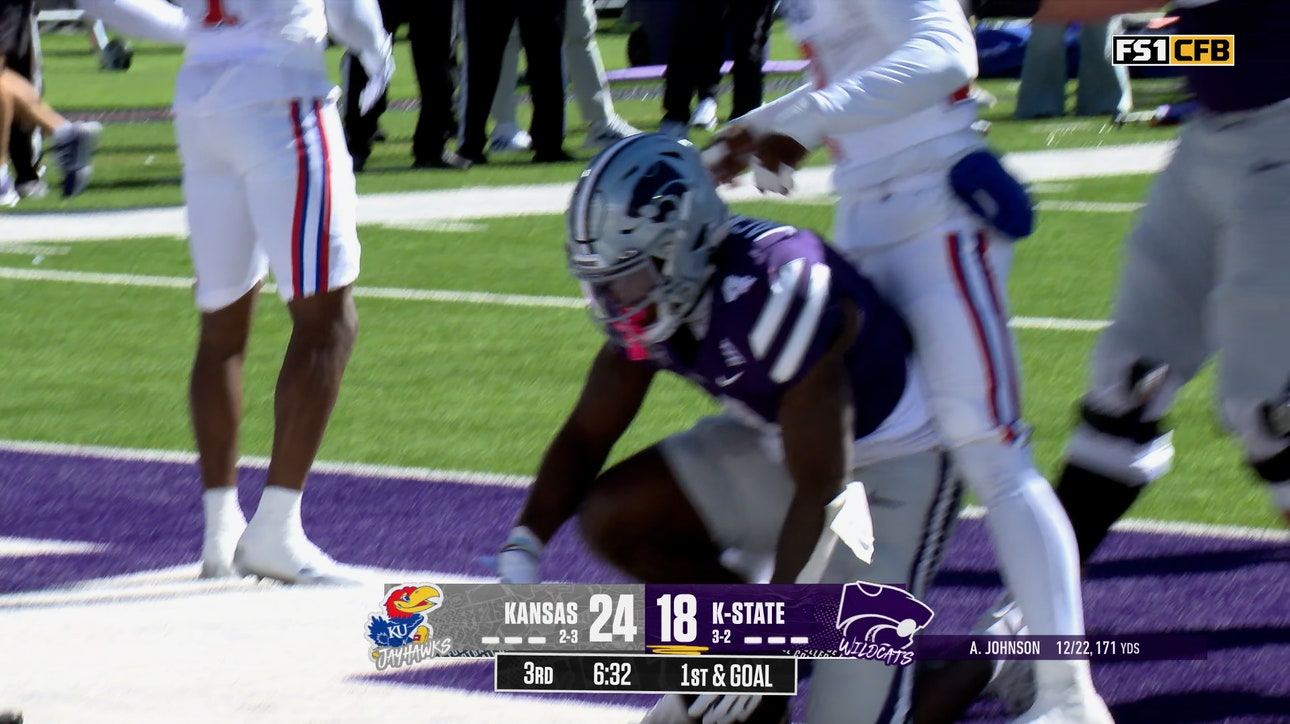 Kansas State's Joe Jackson rushes for 8-yard TD, retaking lead vs Kansas