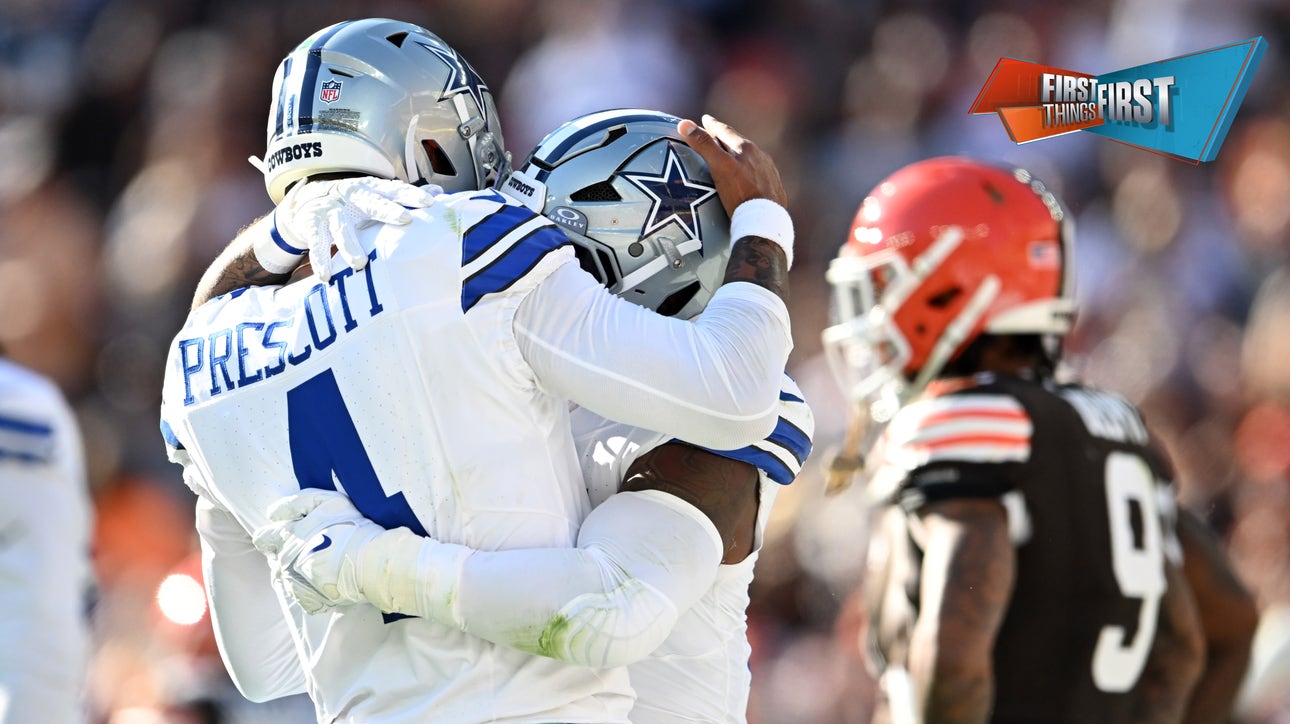 Brou grades the Cowboys' 33-17 victory over the Browns | First Things First