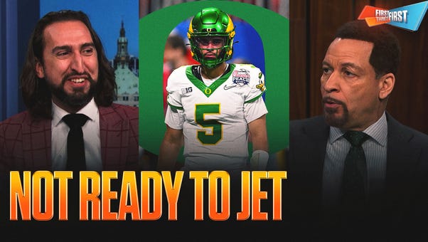Are Jets the biggest reason for Dante Moore returning to Oregon? | First Things First